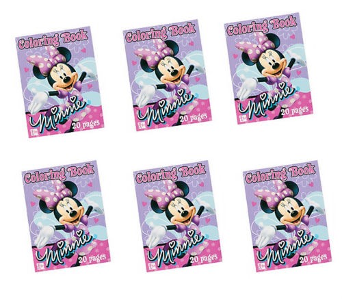 Minnie Mouse Mini Colouring Books