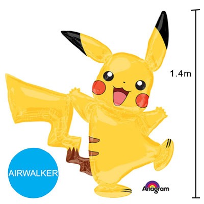 Pokemon Pikachu Airwalker Foil Balloon