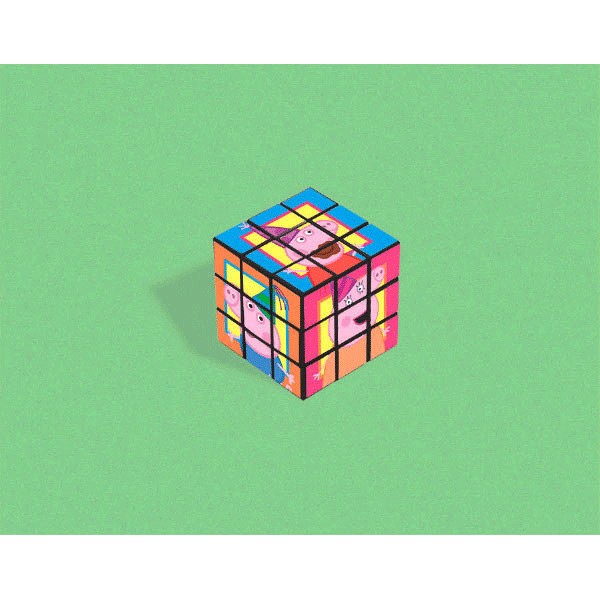 Peppa Pig Puzzle Cube