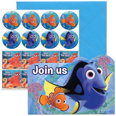 Finding Dory Invitations