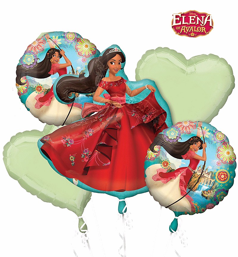 Elena Of Avalor Foil Balloon Bouquet