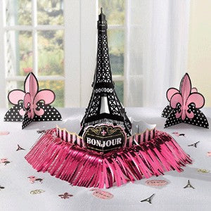 Day In PARIS Table Decorating Kit