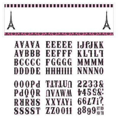 Day In PARIS Personalized Sign Banner