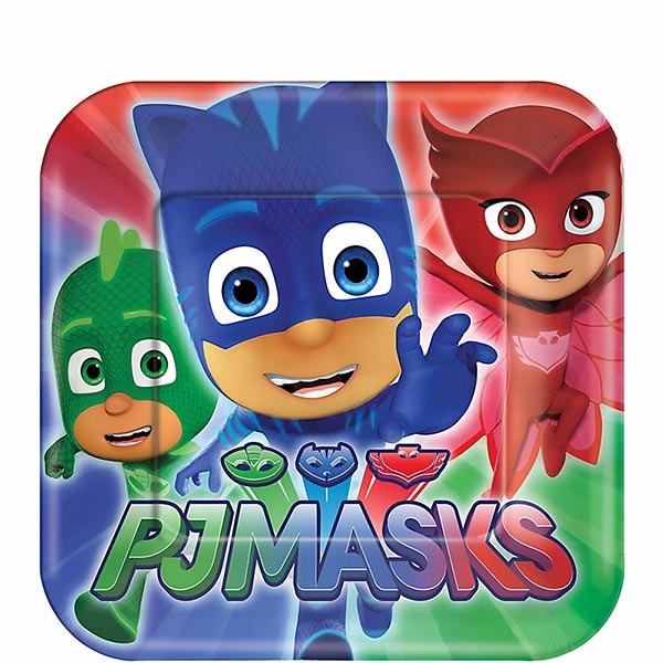 PJ Masks Beverage Plates