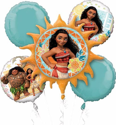 Moana Foil Balloon Bouquet