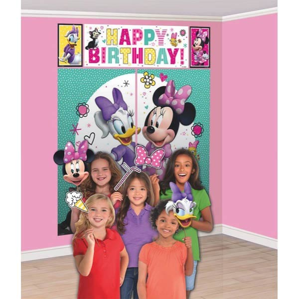 Minnie Mouse Scene Setter With Photo Props
