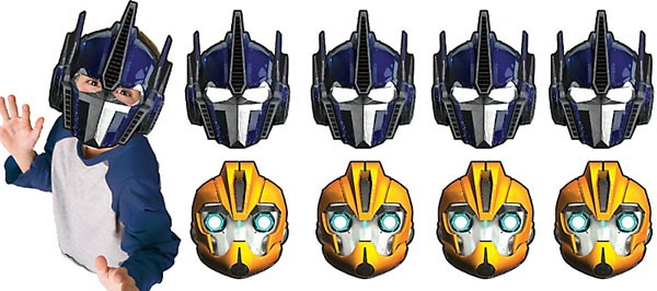 Transformers Paper Masks