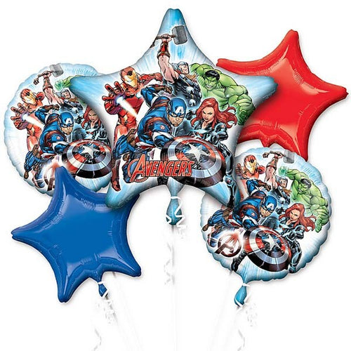 Avengers Foil Balloon Bouquet
