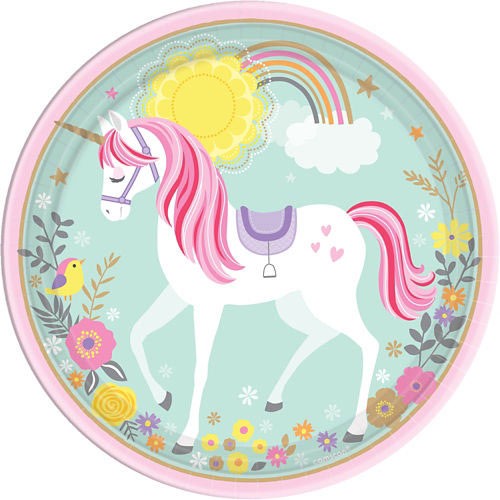 Unicorn Dinner Plates