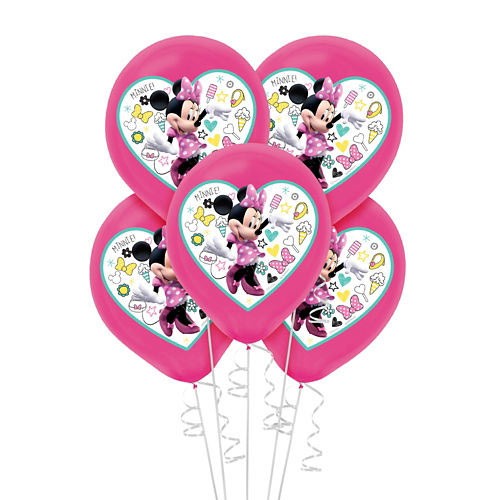 Minnie Mouse Printed Latex Balloons