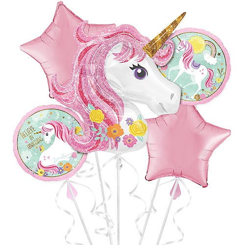 Unicorn-foil-balloon-bouquet