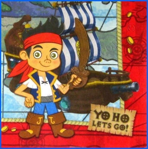 Jake & The Never Land Pirates Lunch Napkins