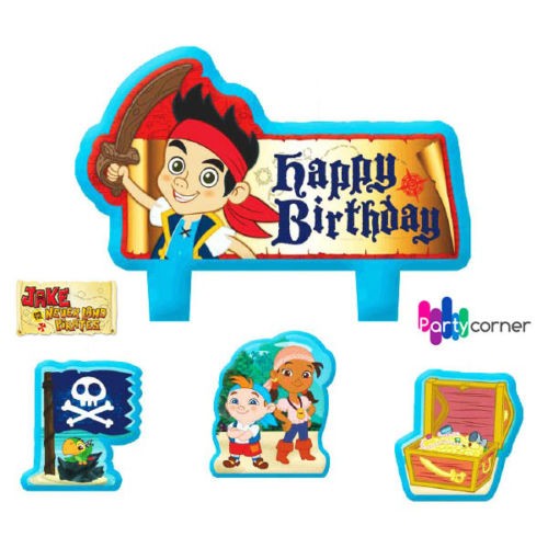 Jake And The Never Land Pirates Candles Set