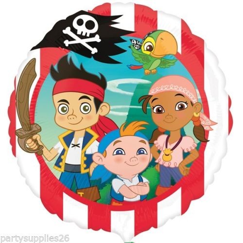 Jake And The Never Land Foil Balloon