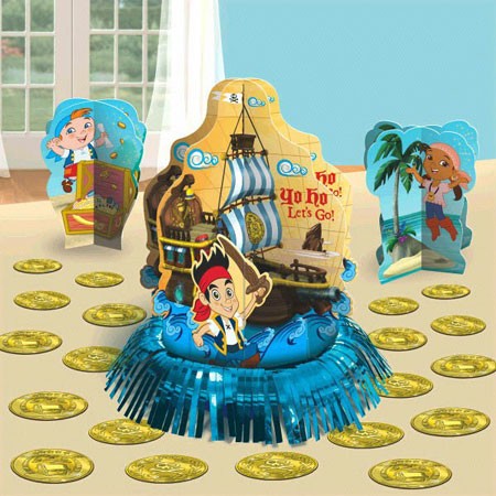 Jake And The Never Land Pirates Table Decorating Kit with Confetti