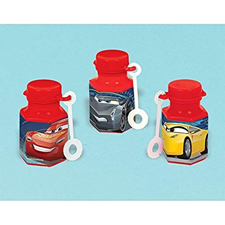 Cars Mini Bubbles Bottles