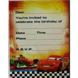 Cars Invites