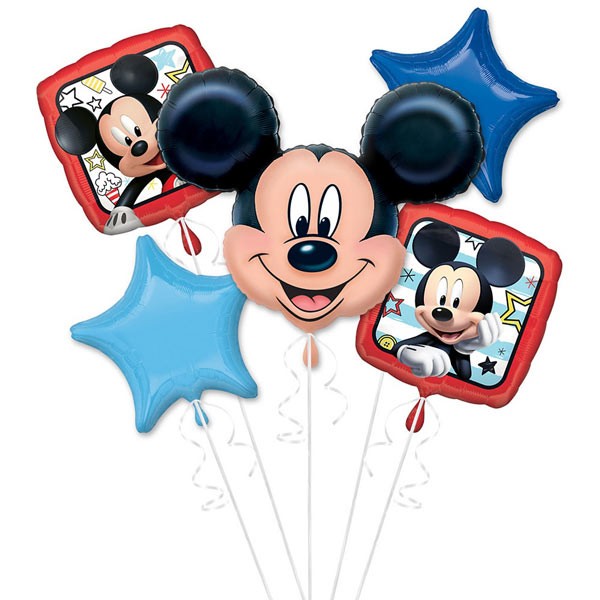 Mickey Mouse Foil Balloon Bouquet