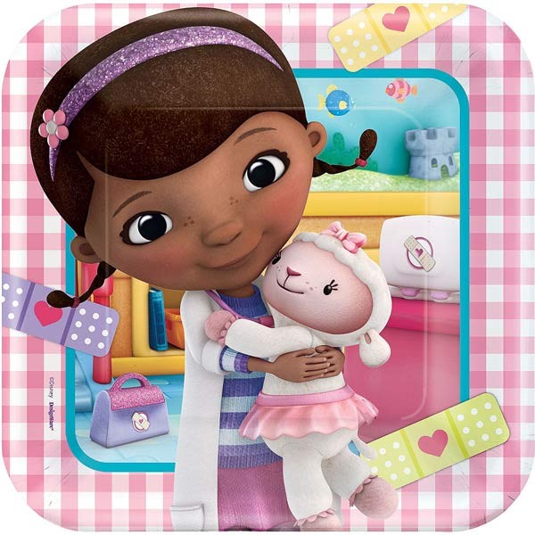 Doc McStuffins Dinner Plates