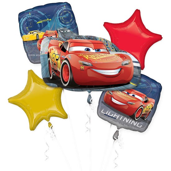 Cars Balloon Bouquet