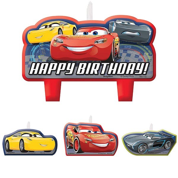 Disney Cars Candles