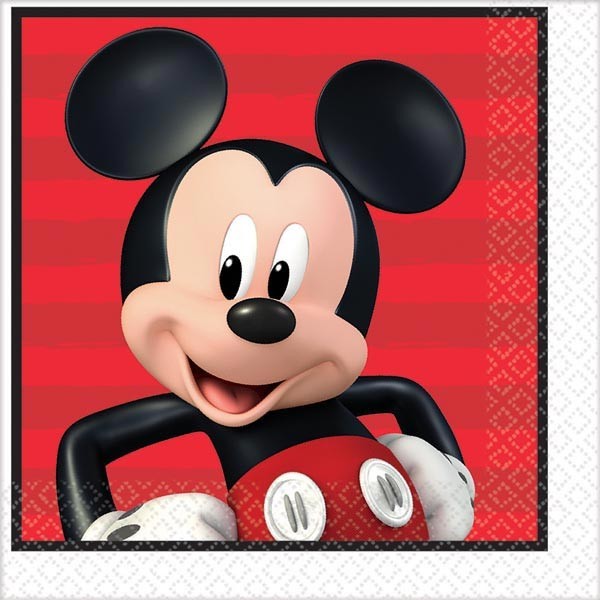 Mickey Mouse Lunch Napkins