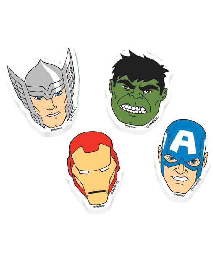 Avengers Erasers Favour Pack
