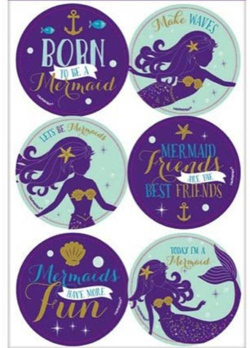 Mermaid Wishes Stickers