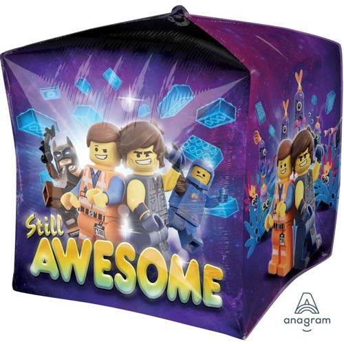 Lego Movie Cubez foil Balloon