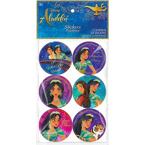 Aladdin Stickers favour