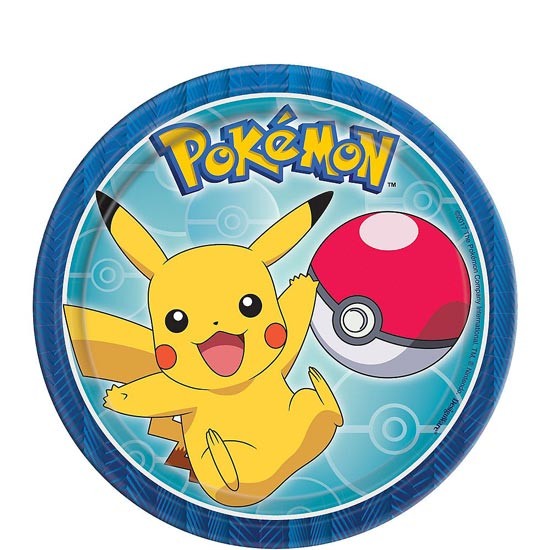 Pokemon Beverage Plates