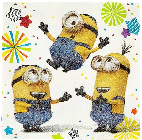 Minions Beverage Napkins