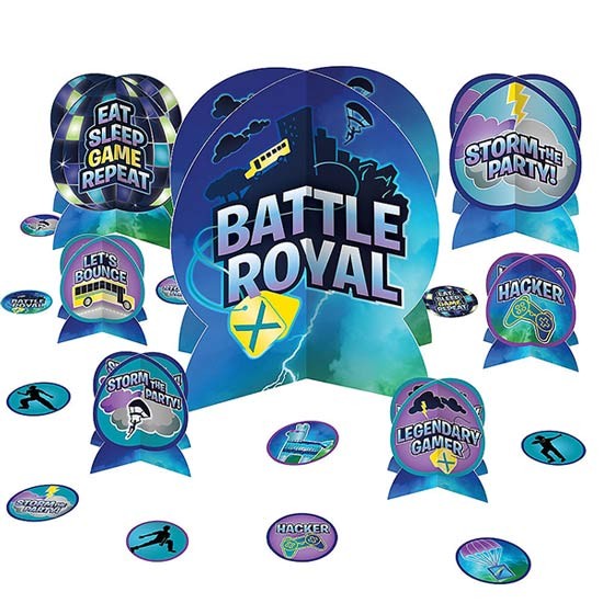 Battle Royal Gaming Table Decorating Kit