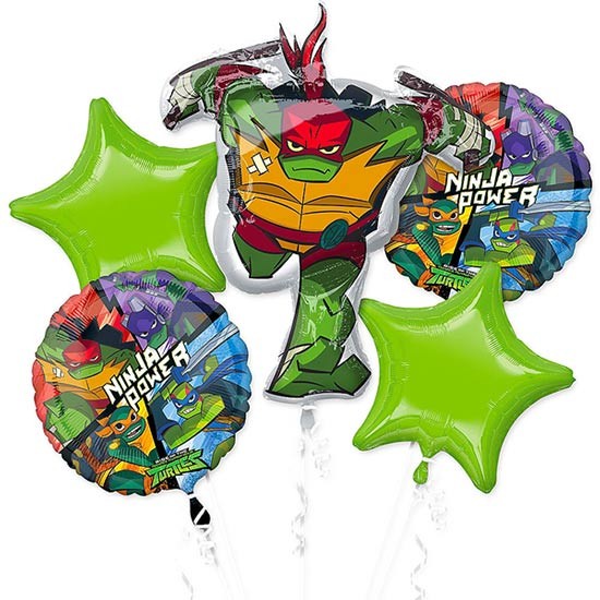 Rise Of Teenage Mutant Ninja Turtles Balloon Bouquet