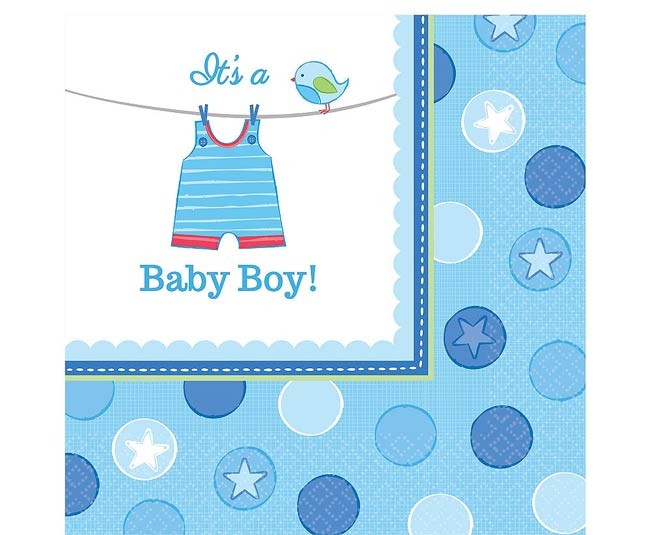 Its A Boy Lunch Napkins