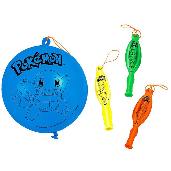 Pokemon Punch Balloons