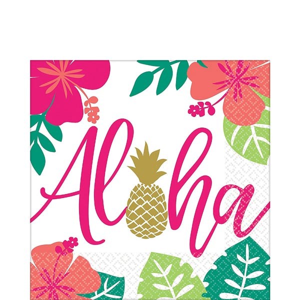 Aloha Lunch Napkins