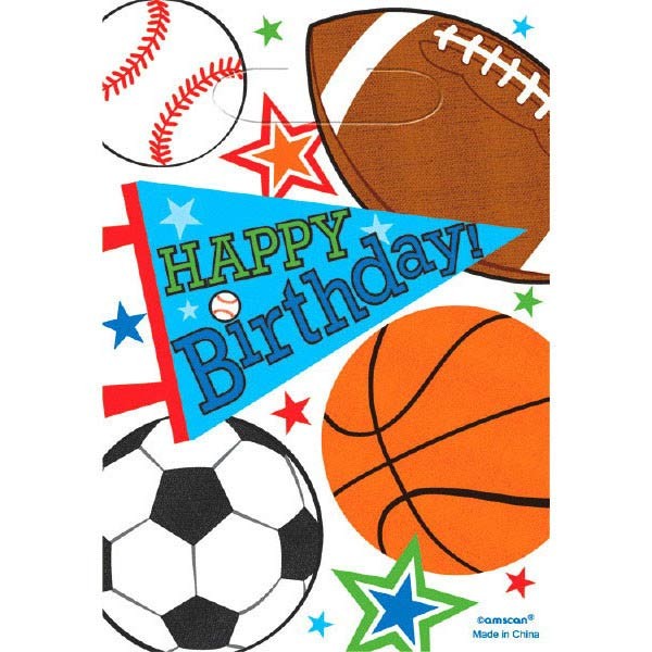 Sports Party Loot Bags