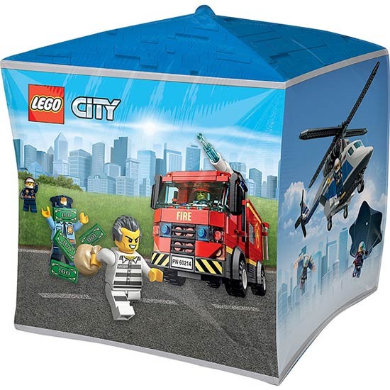 Lego City Birthday Party Cubez Balloon