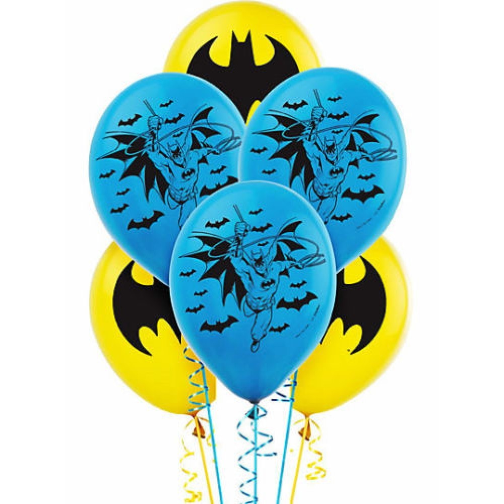 Batman Latex Balloons