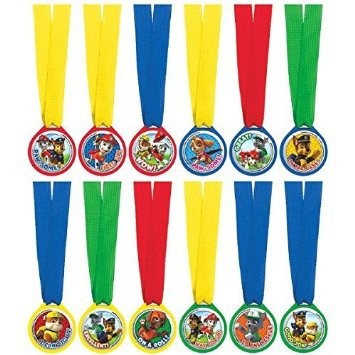 Paw Patrol Award Medals