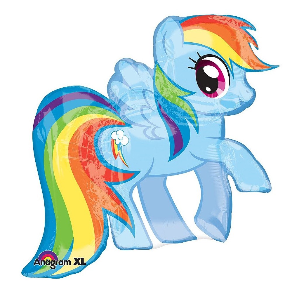 My Little Pony Rainbow Dash Foil Balloon