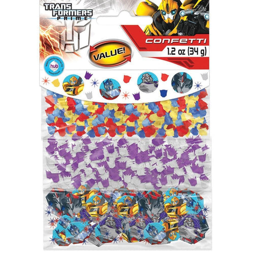 Transformers Prime Table Confetti