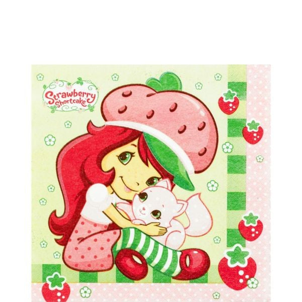Strawberry Shortcake Lunch Napkins