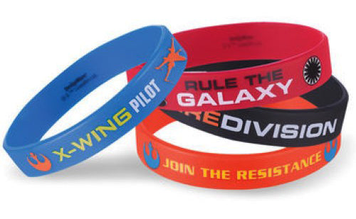 Star Wars Rubber Bracelets