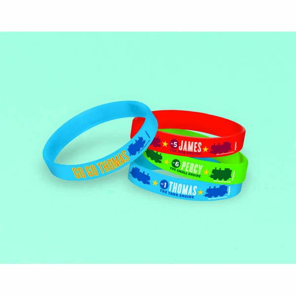 Thomas The Tank Engine Rubber Bracelets