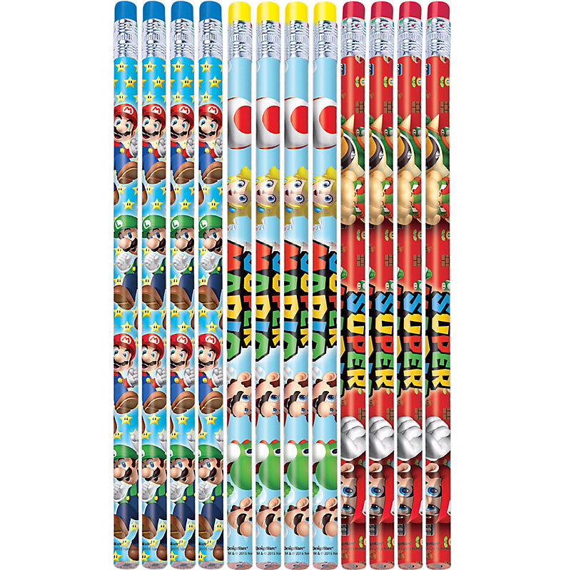 Super Mario Pencils