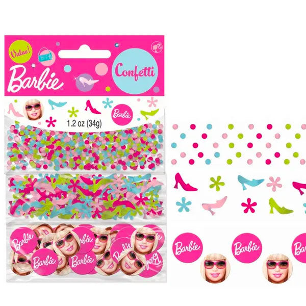 Barbie Birthday Party Confetti