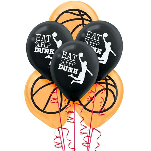 Basketball Latex Balloons