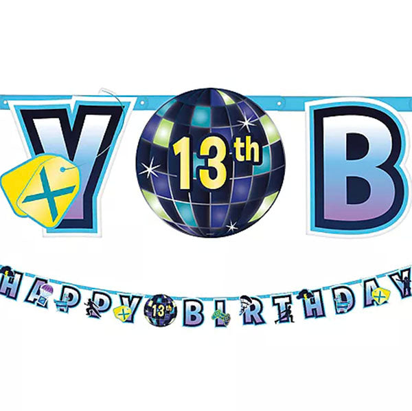 Battle Royal Birthday Banner